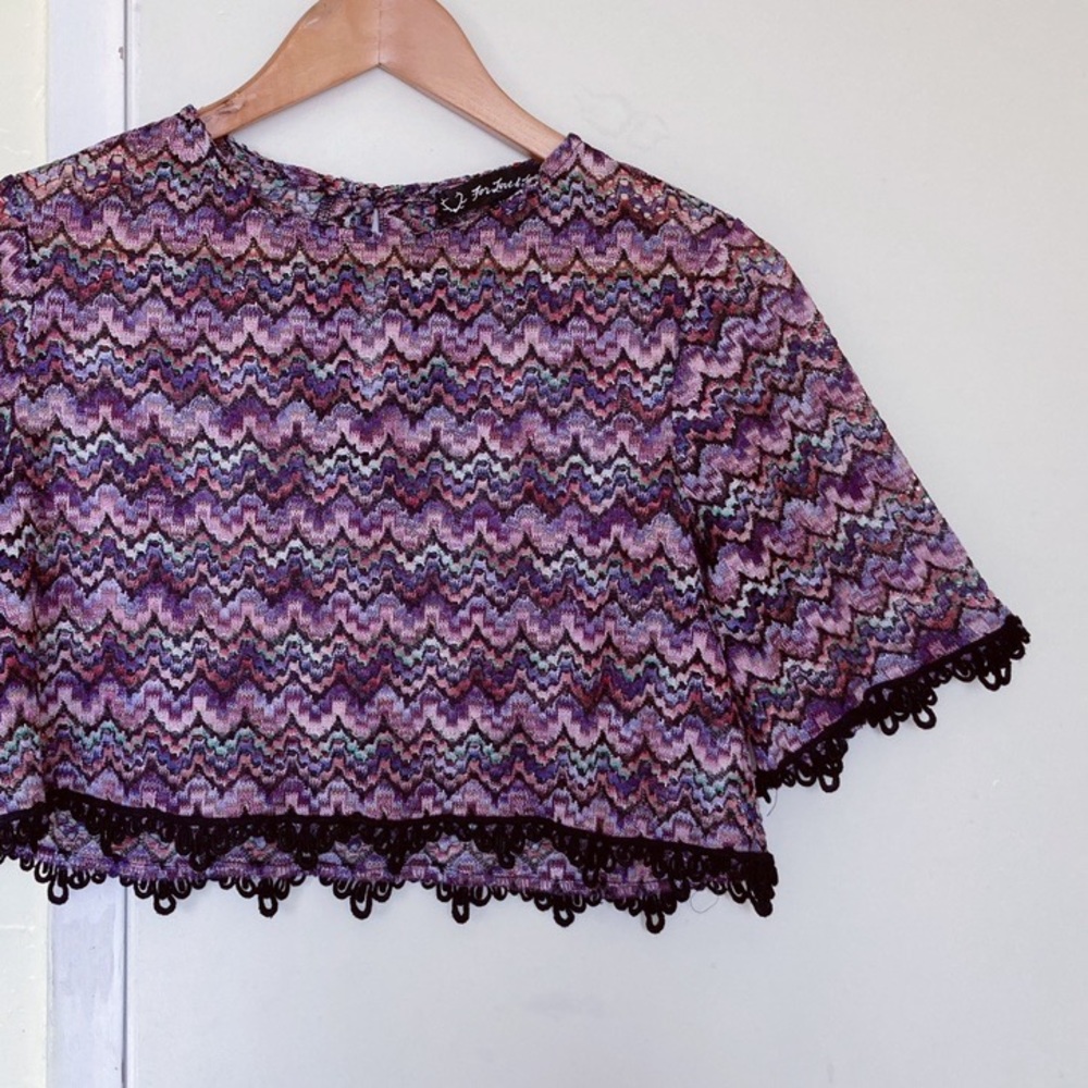 For Love & Lemons cabana crop top